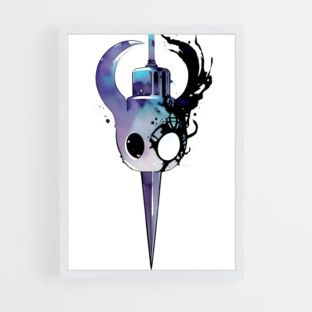 Poster Knight hollow – affiche Hollow Knight (vue 3)